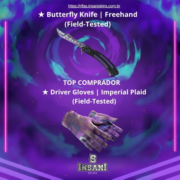 #04 ★ Butterfly Knife | Freehand (Field-Tested)